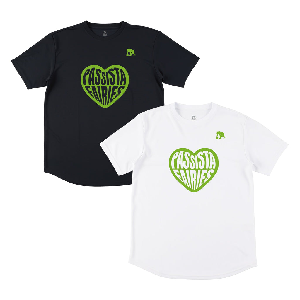 [受注生産]パシスタフェアリーズ　ハートロゴ半袖Tシャツ